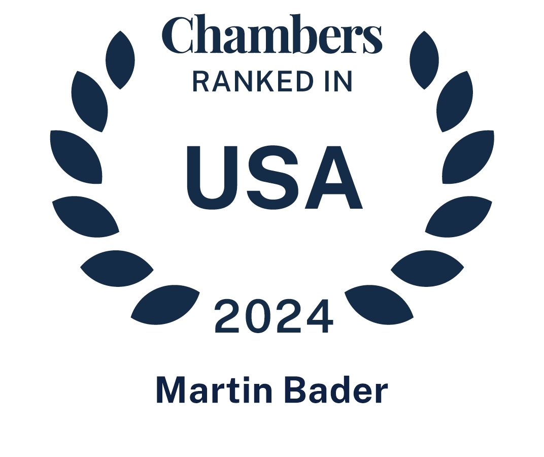 Martin Bader - Chambers USA 2024