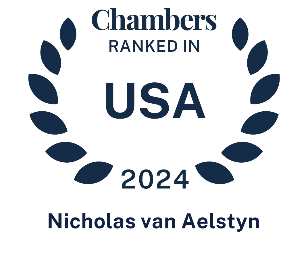 Nicholas van Aelstyn - Chambers 2024